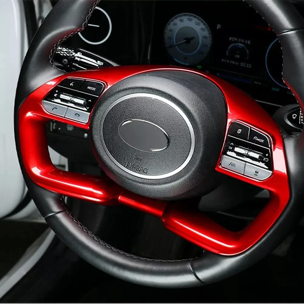 ZEKICE Decorazioni In ABS Fibra Di Carbonio Per Alzacristalli - Compatibili Con Hyundai Tucson L NX4 2021 2022 - 4 Pezzi