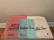 3 Matilda Jane Mesh Bags Pink Mint Cream