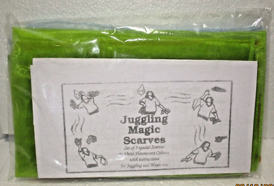 Juggling Magic Scarves - Learn To Juggle, Learn Quickly w/These Special Scarves