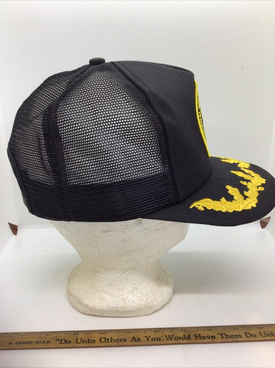 Vintage K Products NRA Patch Mesh Snapback Trucker Hat Cap USA