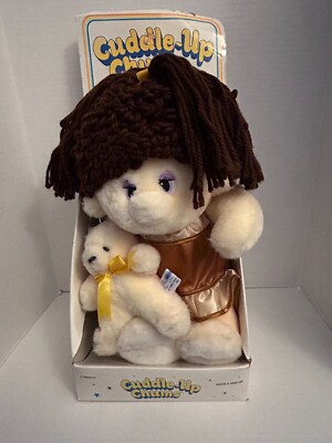 Cuddle-Up Chums RARE Vintage 1985 Plush Doll by Animal Toy Imports Inc.