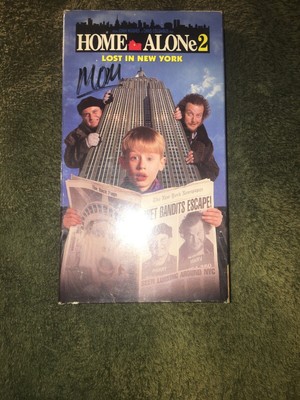 Home Alone 2 VHS VCR Video Tape Movie Macaulay Culkin Used 86162198939 ...