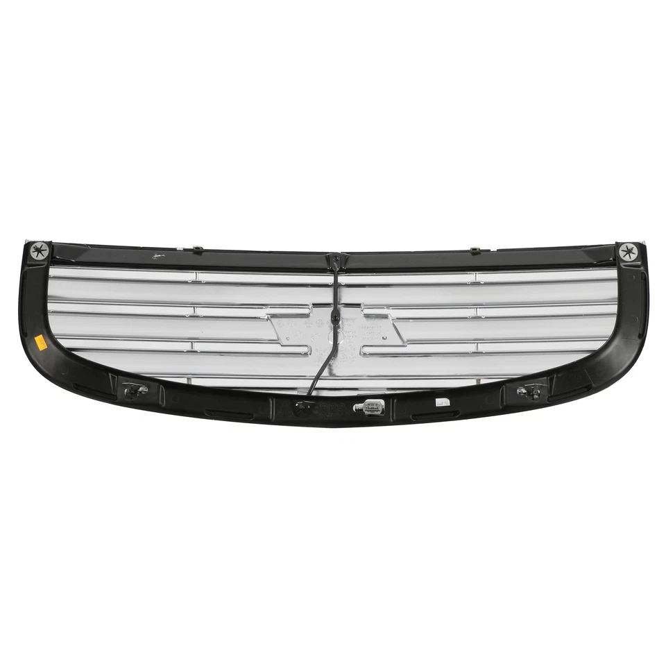 Conjunto de rejilla de parachoques delantero cromado con pajarita dorada OEM NUEVO 06-11 HHR 20836147 Foto 2 de 3