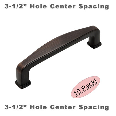 *10 Pack* Cosmas Cabinet Hardware Oil Rubbed Bronze Handle Pulls #4390ORB