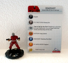 HEROCLIX  2010  DEADSHOT  005  DC 75TH ANNIVERSARY SET  W/ CARD