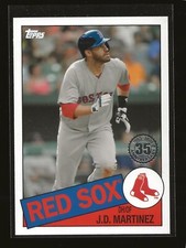 JD MARTINEZ 2020 Topps Series 1 1985 35th Anniversary Insert Red Sox 85-16