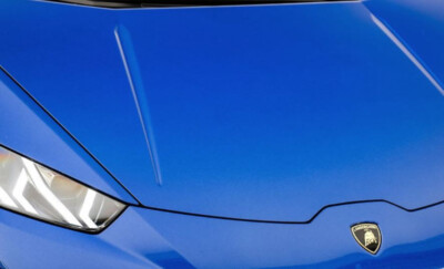BASF Touch Up Paint Bottle for Lamborghini Blu Sideris Metallic 0142