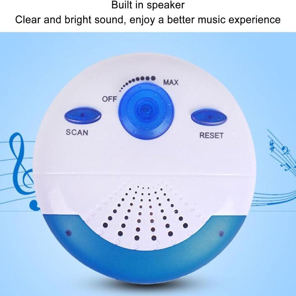 360 HD Surround Sound Shower Radio Waterproof Bathroom Radio Home eBay