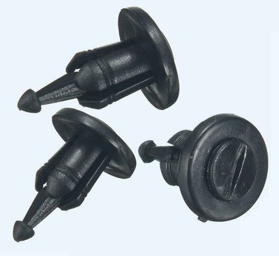 10x für NISSAN RENAULT MEGANE LAGUNA CLIPS STOßSTANGEN BEFESTIGUNG NEU #021