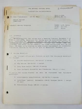 TRW Defense Systems Group SOGS Preliminary Design Review Committee Notes 1982