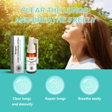 organic Spray to Lung Cleansing Herbal Aid Respiratory Spray -2025 USA Premium