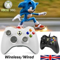 XBOX 360 Wired/Wireless Game Controller Gamepad For MS XBOX 360 Console Windows