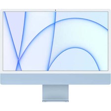 APPLE IMAC 24" 4.5K M1/8C CPU/7C GPU/8GB/256/TRUTONE RETINA /BLUE /2021 MODEL, N