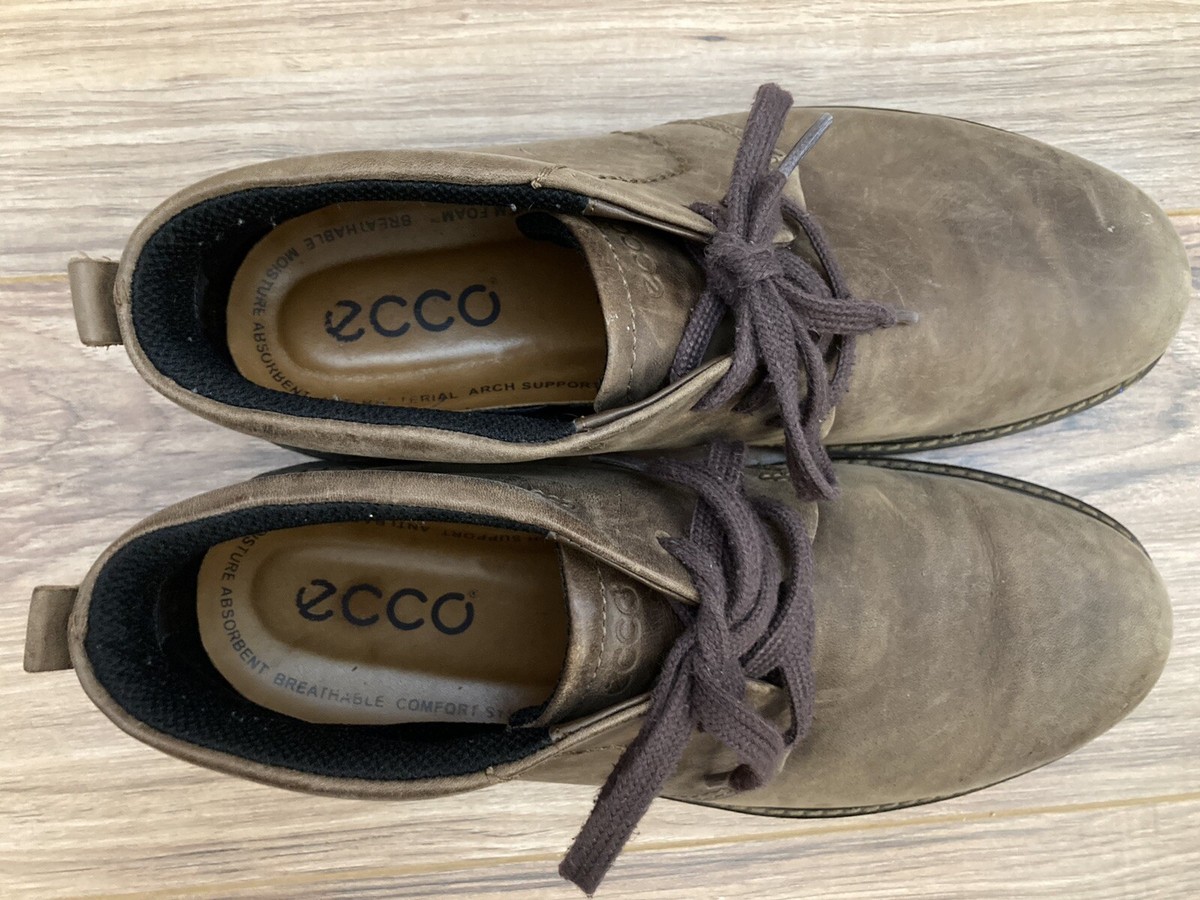 Ecco Turn GTX Gore Tex Leather Chukka Boots Mens 42 8 - 8.5 US Brown Waterproof Ecco Men main image 2