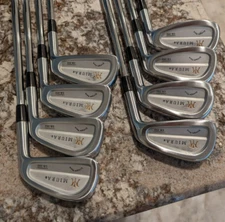 Miura CB-202 Straight Neck Iron Set (3-PW) RH, Modus 120 S Shafts