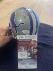 Bullet Bill Dudley HOF 1966 Autographed Authentic Lions Mini Helmet JSA COA — photo 4