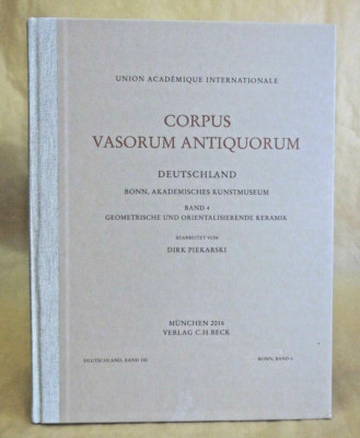 Corpus Vasorum Antiquorum Deutschland Band 100 Bonn / Band 4 / 2016 / C.H. Beck
