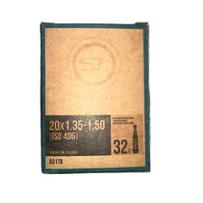 SUNLITE Inner Tube 20 x 1.35-1.50”  (ISO 406) 32 mm Presta Valve Spare Replace