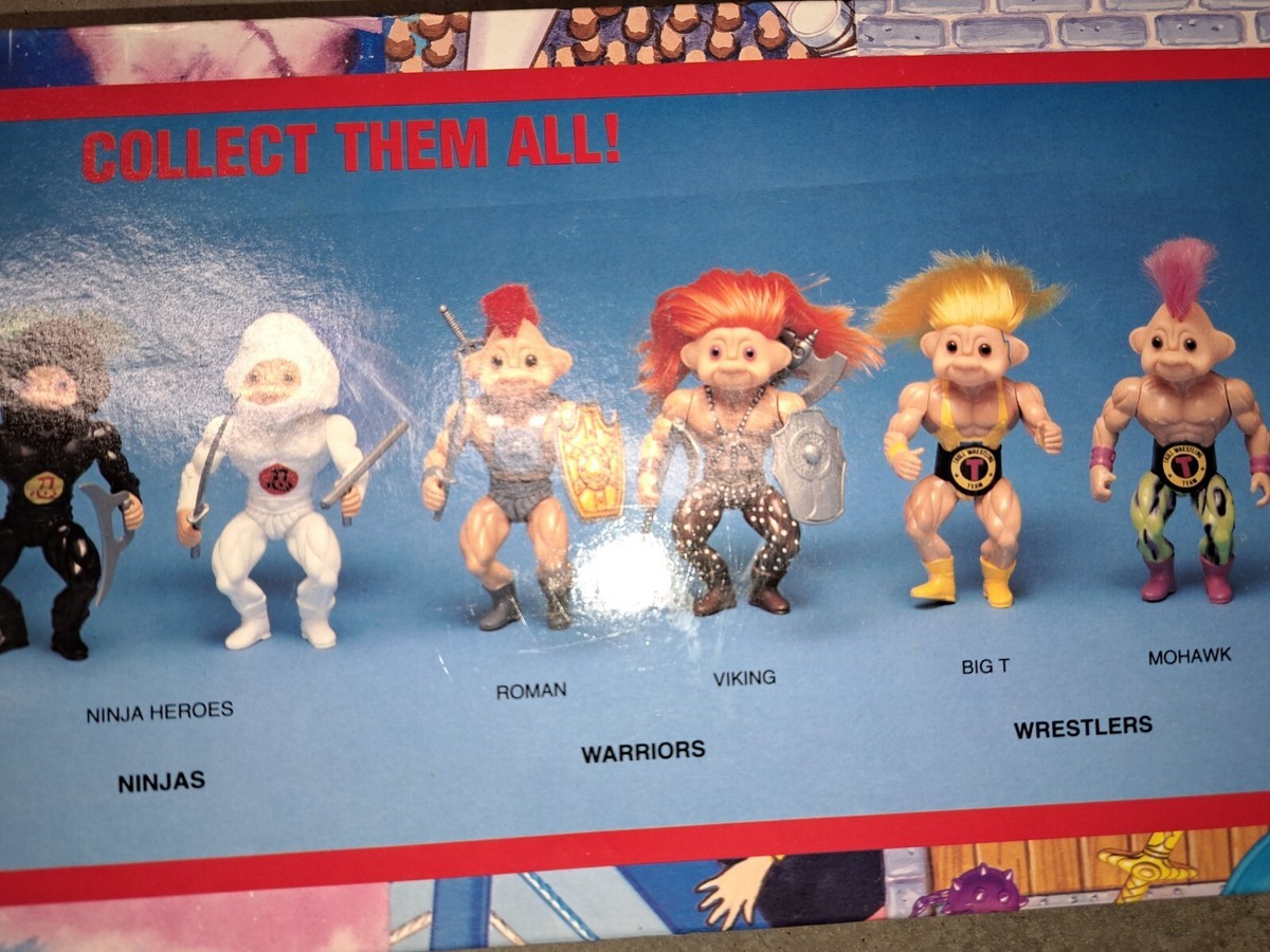 Troll Force Action Figures 6 Figure Set Boxed 1992 by Toys N