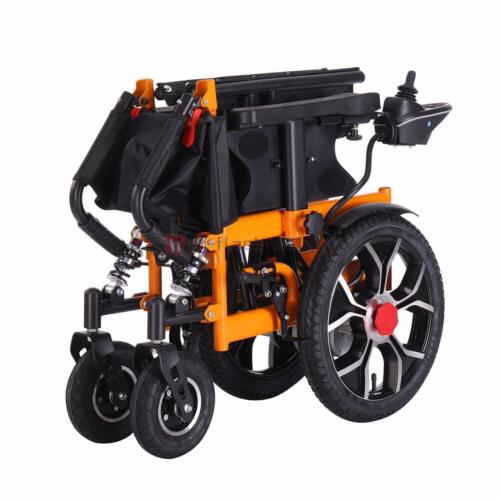 Travel Folding 500W Electric Wheelchair, All Terrain Heavy Duty Power Scooter - Picture 11 of 17
