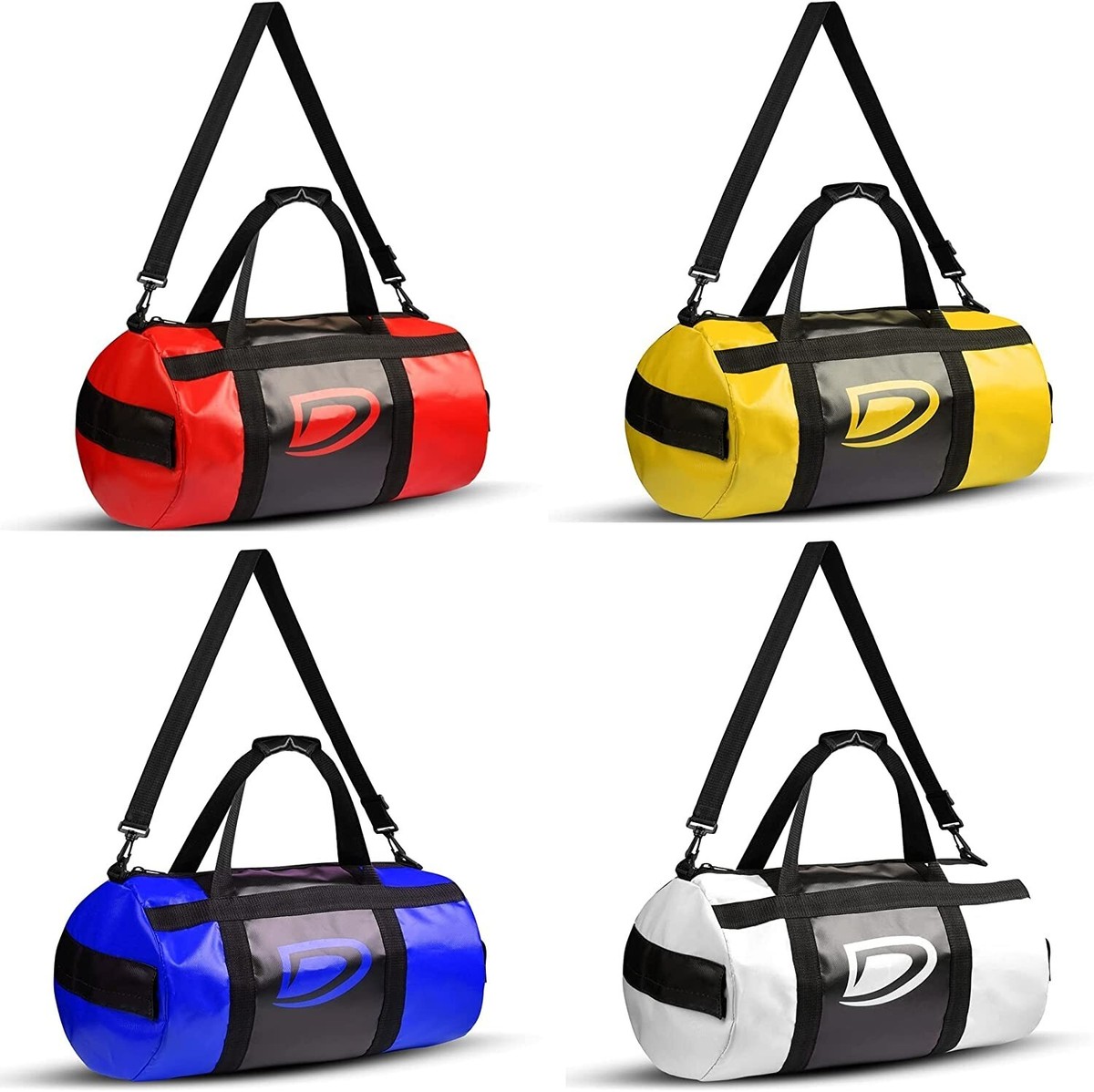 Duffle Bag Heavy Vinyl Duty Water Resistance Gym Travel Bag