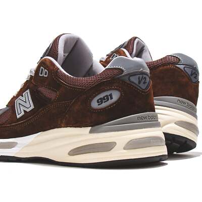 New Balance 991 V2 Made In England Pinecone Brown Sneakers Size US 7.5 EUR 40.5 New Balance Pinecone Made in UK 991v2 Trainers – Drakes US main image 4