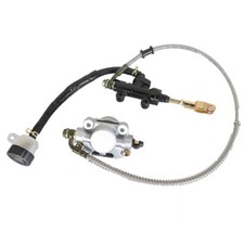 For Go Kart Golf Cart Caliper Master Cylinder Rear Hydraulic Brake Assembly