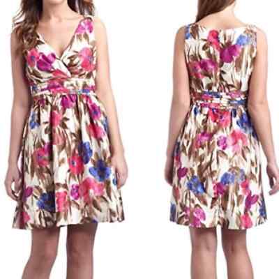 Eliza J Sleeveless Floral Dress NWT