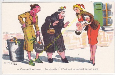CPA HUMOR ILLUSTRATOR JEAN CHAPERON Edit NOYER n560