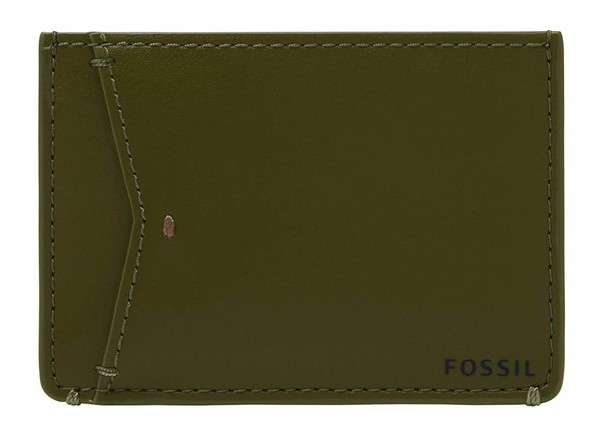 Fossil Joshua Vegan Cactus Card Case Kartenhalter Green Moss GrüN Neu-image