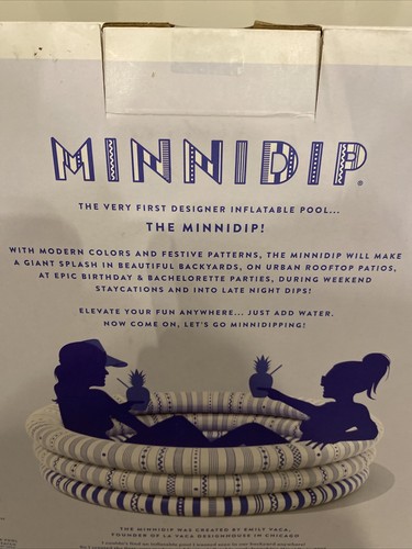 Target LaVaca Minidip Luxe Inflatable Pool. Resort Collection. Adult Kiddie Pool - 第 11/11 張圖片