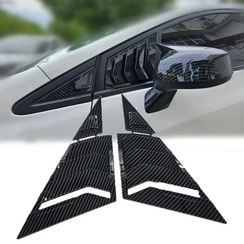 Carbon Fiber Front Window Scoop Louver Cover For Honda Civic G9 9th 2011-2015 US