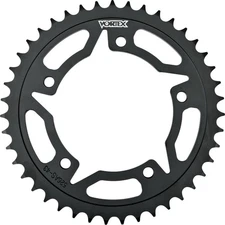 Vortex Steel Rear Sprocket Black - 520 - 43-Tooth 526AS-43