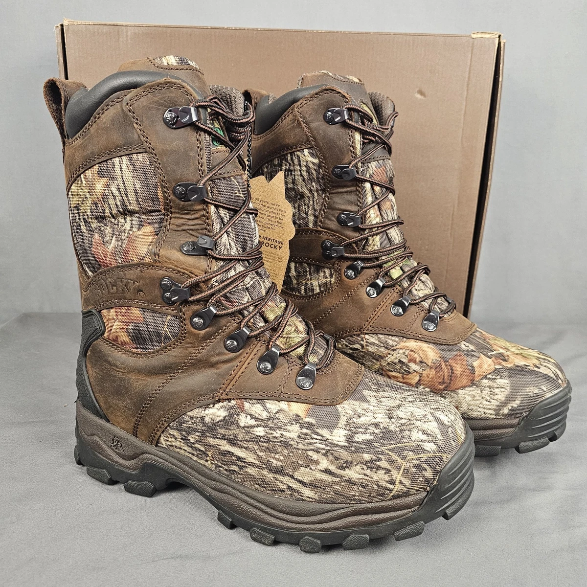 C+ Rocky Lynx 7362 Mens Hunting Boots Camo GORE-TEX 800g Thinsulate 10.5 W Wide ROCKY Boots Camouflage Boots for Men for Sale - Shop New  main image 2