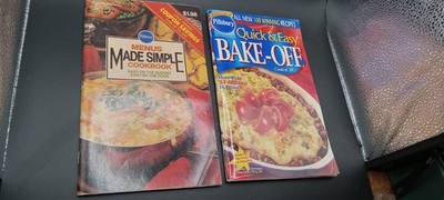 Pillsbury Bake-off & Made simple Cooking Booklets 