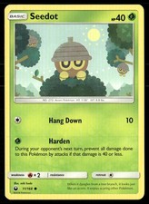 Seedot 11/168 Common Celestial Storm Pokemon Moderately Played