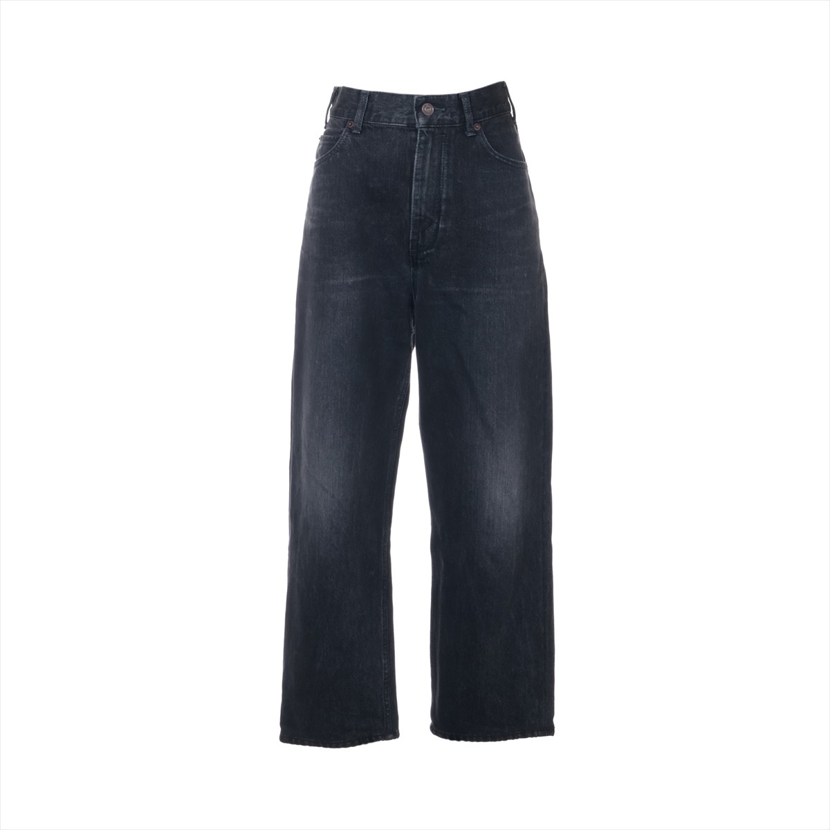 パンツ CELINE Black denim CELINE セリーヌ デニムパンツ 28(S位) 黒 【古着】