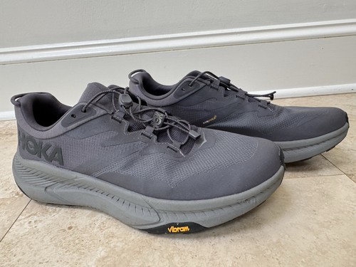 Hoka Transport GTX Gore-Tex Vibram Men’s 12.5 Galactic Grey