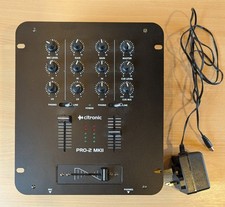 Citronic PRO-2 MKII 2-Channel DJ Mixer.  Used.  In great nick.