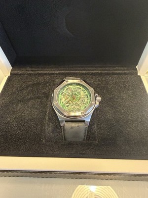 Constantin Weisz Skeleton Watch - Model 23S078CW With Black Band - Limited 5/49