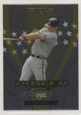 2005 Donruss Power Alley Yellow 48/100 JD Drew #PA-9 0e3