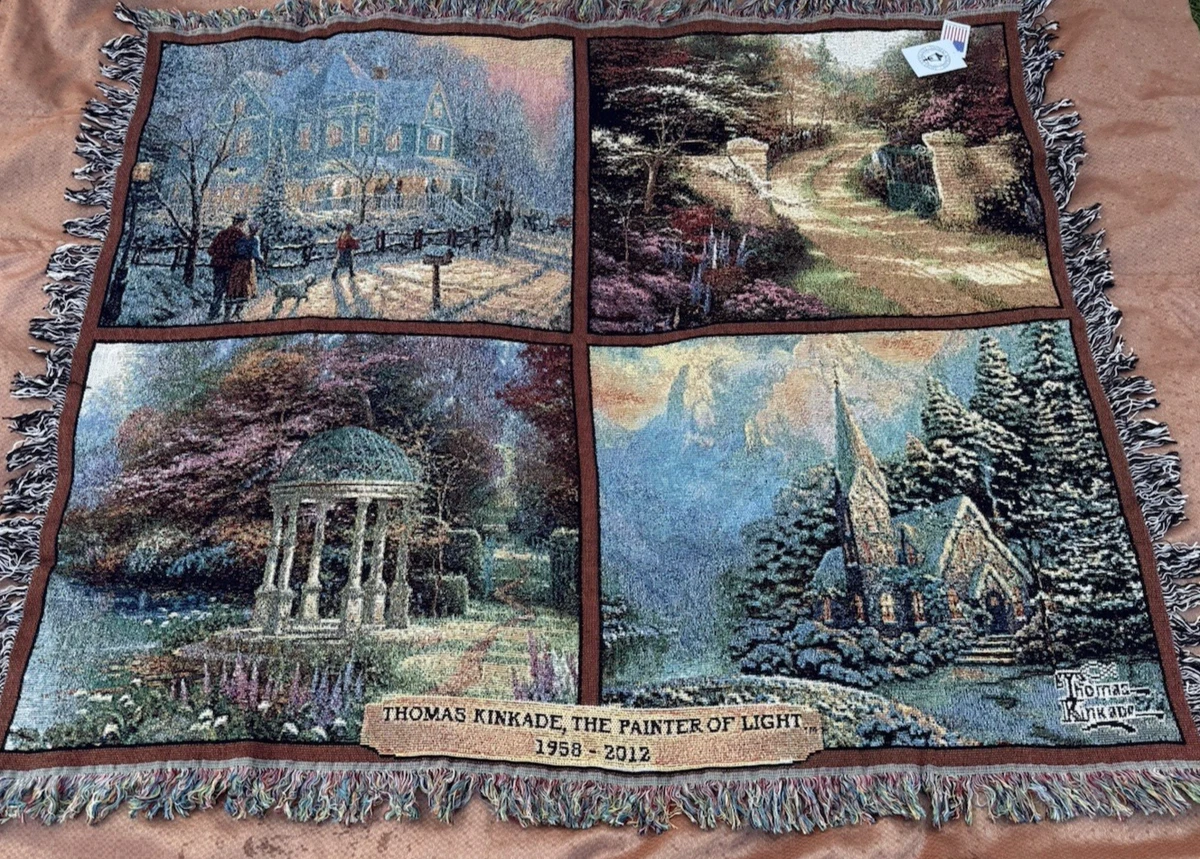 Thomas Kinkade Afghans & Throw Blankets for sale | eBay