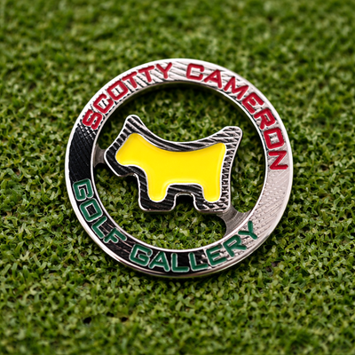 Scotty Cameron Gallery DOG COIN Ball Marker Red Yellow Green NEW