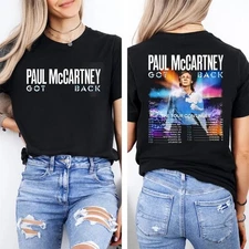Paul McCartney Got Back Tour 2025 The Tour Continues Concert TShirt, S-5XL