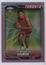 2024-25 Topps Chrome Pink Refractor Ulrich Chomche #191 0ym4