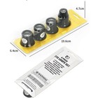 5x 10x 15x 20x 4Pcs Jewellers Magnifying Eye Loupe Loop Set Watch Repair Inspect