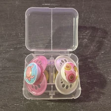 MAM Pacifiers Vtg 2 , 1 Sterilizing Pacifier Case. Pre-owned?