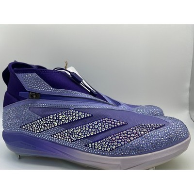 adidas Adizero Impact+ Baseball Swarovski Light Purple IH8154 Men's 13 New
