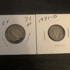 1931-P&D United States Mercury Dime 10 Cents 90% Silver