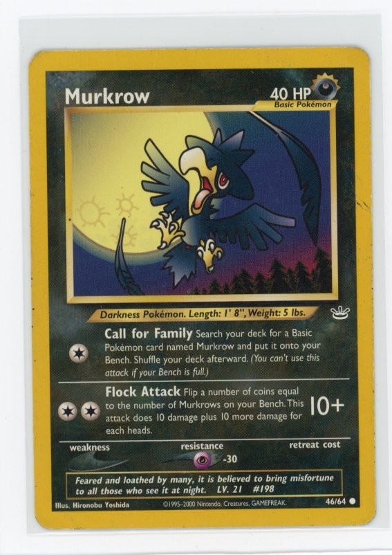 Pokemon Neo Revelation #46/64 Murkrow